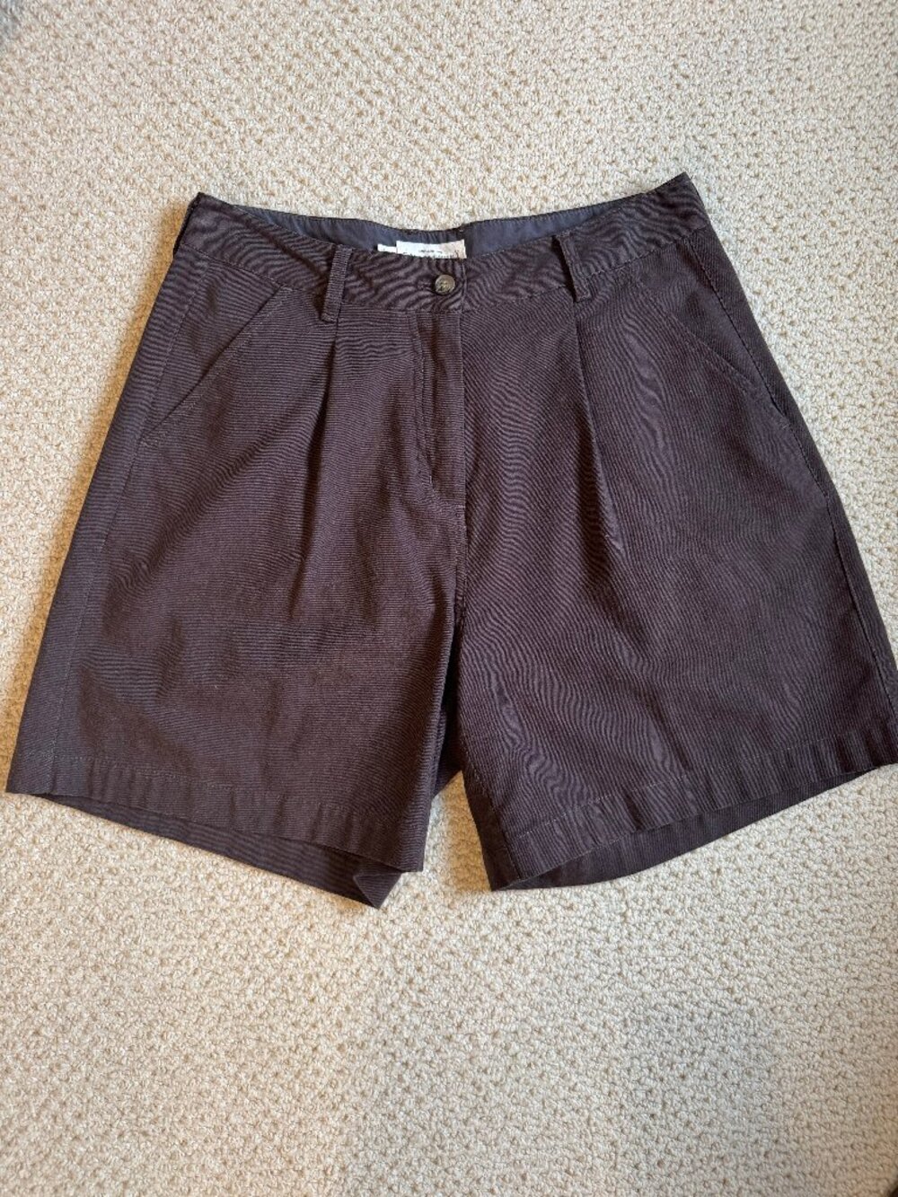 Bridge & Burn | Women's Dark Brown High Waist Shorts | Size 27